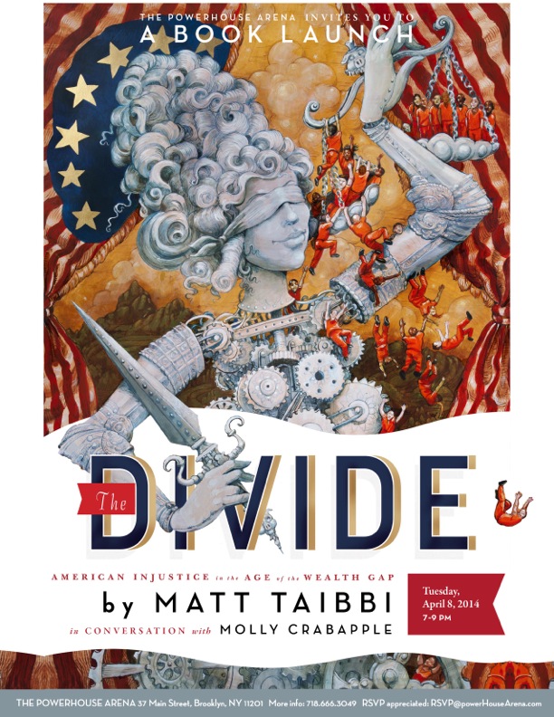 Book Launch: The Divide by Matt Taibbi, with Molly Crabapple